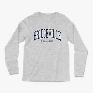 Bridgeville New Jersey Traditional Light Soft Long Sleeve T-Shirt