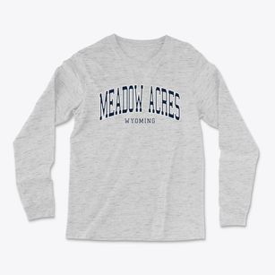 Meadow Acres Wyoming Traditional Light Soft Long Sleeve T-Shirt