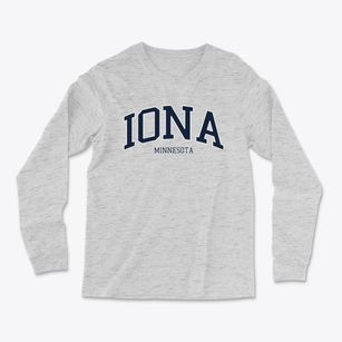Iona Minnesota Traditional Light Soft Long Sleeve T-Shirt