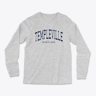 Templeville Maryland Traditional Light Soft Long Sleeve T-Shirt