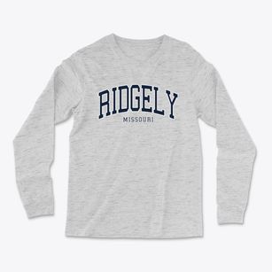 Ridgely Missouri Traditional Light Soft Long Sleeve T-Shirt