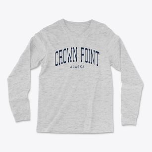 Crown Point Alaska Traditional Light Soft Long Sleeve T-Shirt