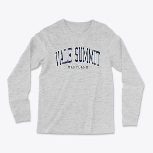 Vale Summit Maryland Traditional Light Soft Long Sleeve T-Shirt