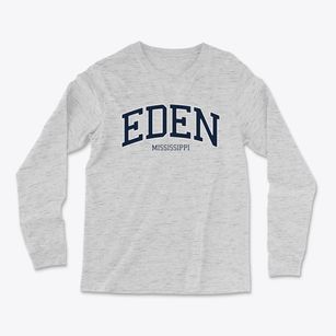 Eden Mississippi Traditional Light Soft Long Sleeve T-Shirt