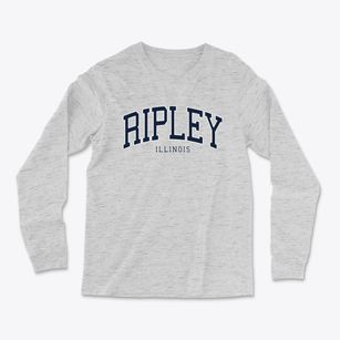 Ripley Illinois Traditional Light Soft Long Sleeve T-Shirt