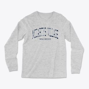 Mccartys Village New Mexico Traditional Light Soft Long Sleeve T-Shirt