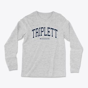 Triplett Missouri Traditional Light Soft Long Sleeve T-Shirt