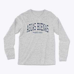 Aguas Buenas Puerto Rico Traditional Light Soft Long Sleeve T-Shirt