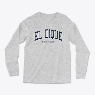 El Dique Puerto Rico Traditional Light Soft Long Sleeve T-Shirt