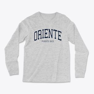 Oriente Puerto Rico Traditional Light Soft Long Sleeve T-Shirt