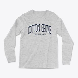 Cotton Grove Virgin Islands Traditional Light Soft Long Sleeve T-Shirt