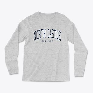 North Castle New York Traditional Light Soft Long Sleeve T-Shirt