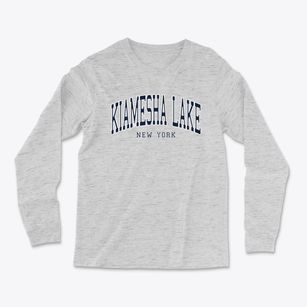 Kiamesha Lake New York Traditional Light Soft Long Sleeve T-Shirt