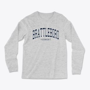 Brattleboro Vermont Traditional Light Soft Long Sleeve T-Shirt