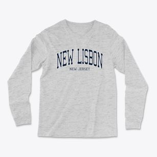 New Lisbon New Jersey Traditional Light Soft Long Sleeve T-Shirt
