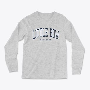 Little Bow New York Traditional Light Soft Long Sleeve T-Shirt