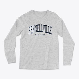 Pennellville New York Traditional Light Soft Long Sleeve T-Shirt