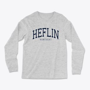 Heflin Kentucky Traditional Light Soft Long Sleeve T-Shirt
