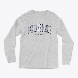 Oak Lane Manor Delaware Traditional Light Soft Long Sleeve T-Shirt