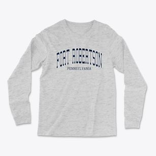 Fort Robertson Pennsylvania Traditional Light Soft Long Sleeve T-Shirt