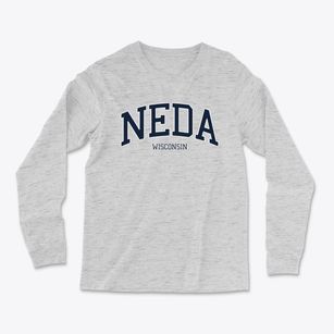 Neda Wisconsin Traditional Light Soft Long Sleeve T-Shirt