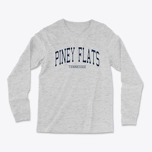 Piney Flats Tennessee Traditional Light Soft Long Sleeve T-Shirt