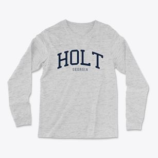Holt Georgia Traditional Light Soft Long Sleeve T-Shirt