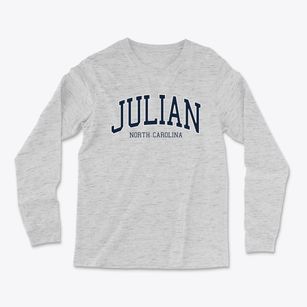 Julian North Carolina Traditional Light Soft Long Sleeve T-Shirt