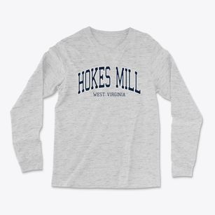 Hokes Mill West Virginia Traditional Light Soft Long Sleeve T-Shirt