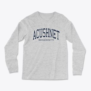 Acushnet Massachusetts Traditional Light Soft Long Sleeve T-Shirt