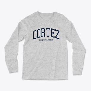 Cortez Pennsylvania Traditional Light Soft Long Sleeve T-Shirt