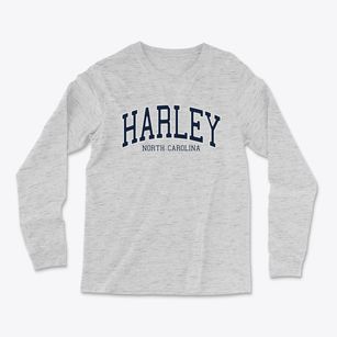 Harley North Carolina Traditional Light Soft Long Sleeve T-Shirt