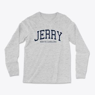 Jerry North Carolina Traditional Light Soft Long Sleeve T-Shirt