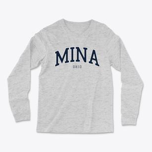 Mina Ohio Traditional Light Soft Long Sleeve T-Shirt