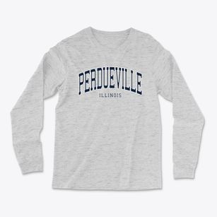 Perdueville Illinois Traditional Light Soft Long Sleeve T-Shirt