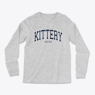 Kittery Maine Traditional Light Soft Long Sleeve T-Shirt