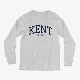 Kent Oregon Traditional Light Soft Long Sleeve T-Shirt