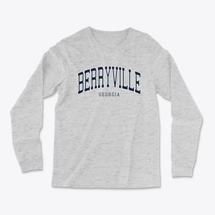 Berryville Georgia Traditional Light Soft Long Sleeve T-Shirt