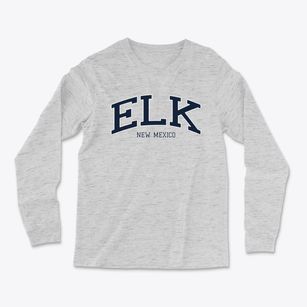 Elk New Mexico Traditional Light Soft Long Sleeve T-Shirt