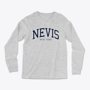 Nevis New York Traditional Light Soft Long Sleeve T-Shirt