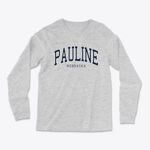 Pauline Nebraska Traditional Light Soft Long Sleeve T-Shirt