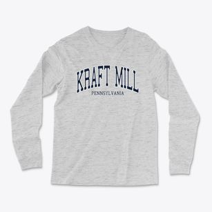 Kraft Mill Pennsylvania Traditional Light Soft Long Sleeve T-Shirt