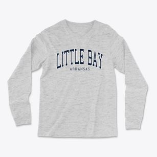 Little Bay Arkansas Traditional Light Soft Long Sleeve T-Shirt