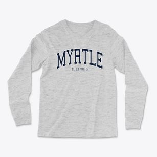 Myrtle Illinois Traditional Light Soft Long Sleeve T-Shirt