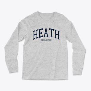 Heath Tennessee Traditional Light Soft Long Sleeve T-Shirt