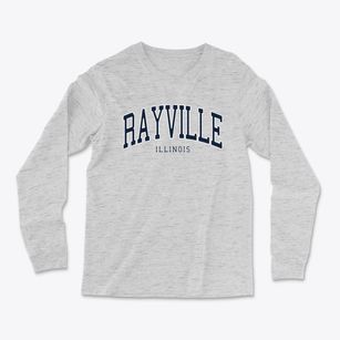 Rayville Illinois Traditional Light Soft Long Sleeve T-Shirt
