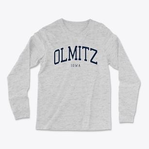 Olmitz Iowa Traditional Light Soft Long Sleeve T-Shirt