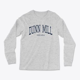 Dunn Mill Indiana Traditional Light Soft Long Sleeve T-Shirt
