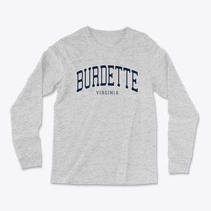 Burdette Virginia Traditional Light Soft Long Sleeve T-Shirt