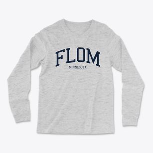 Flom Minnesota Traditional Light Soft Long Sleeve T-Shirt